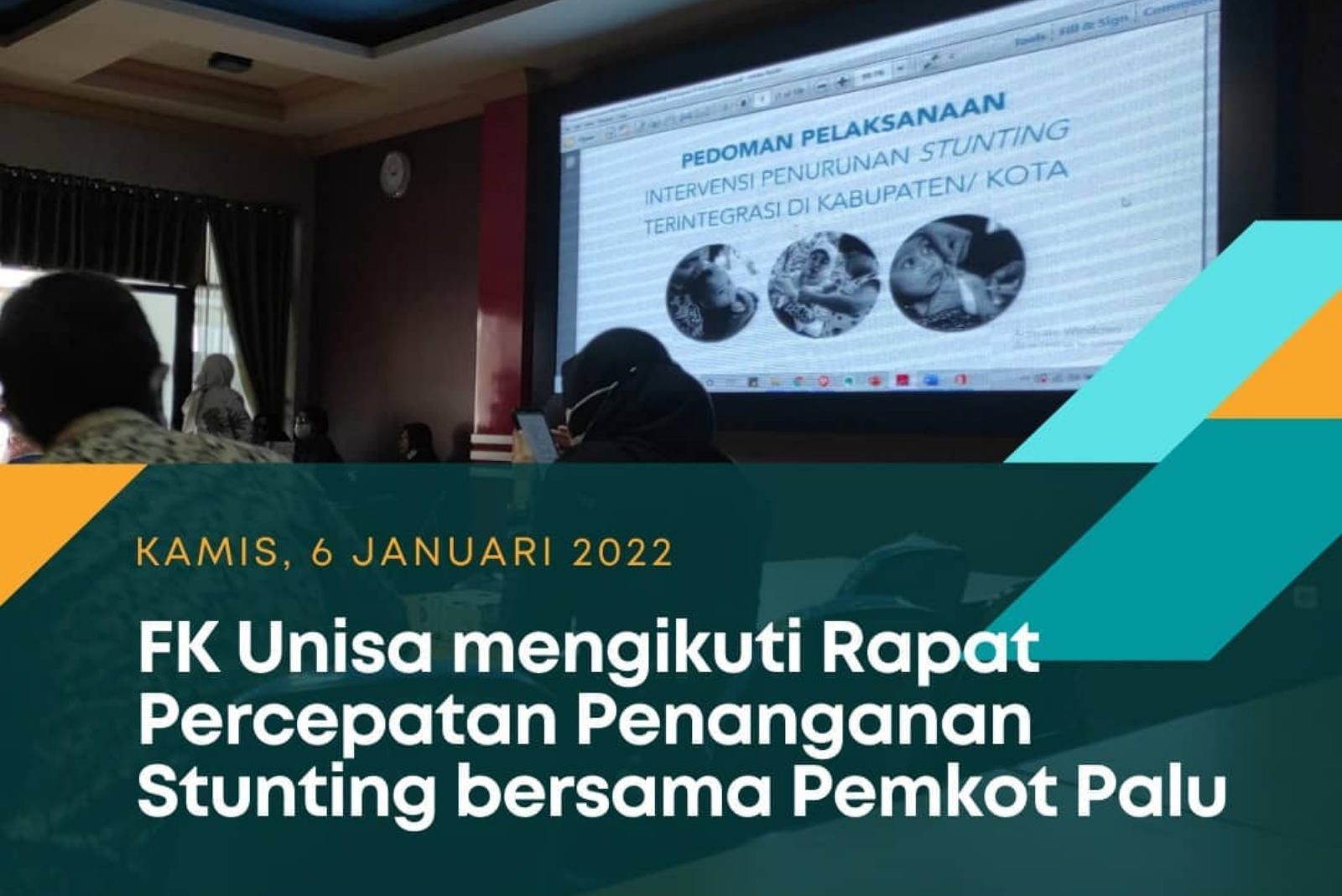 Read more about the article FK Unisa mengikuti Rapat Percepatan Penanganan Stunting bersama Pemkot Palu